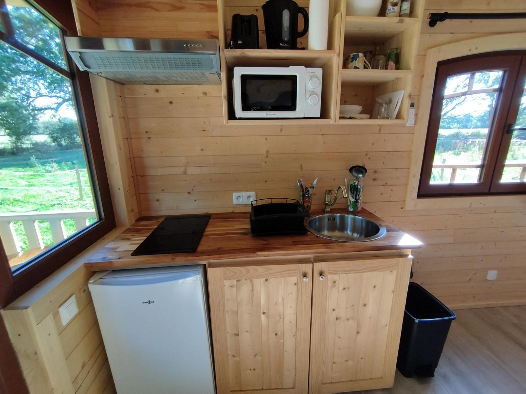 Roulotte Confort A La Ferme Saint-Lumine-de-Coutais